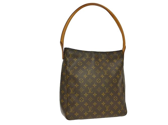 Louis Vuitton Monogram Looping Monogram Canvas GM Marrone - vista 2