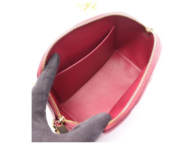 Bolsa de ombro meia-lua acolchoada Bottega Veneta Rosa - vista 3