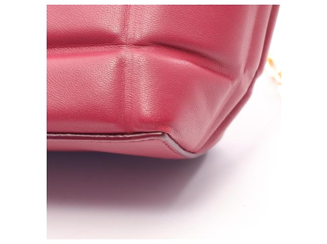 Bolsa de ombro meia-lua acolchoada Bottega Veneta Rosa - vista 8