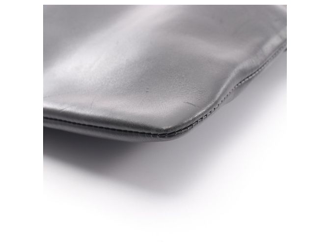 Borsa a tracolla in pelle nera Bottega Veneta Nero - vista 5