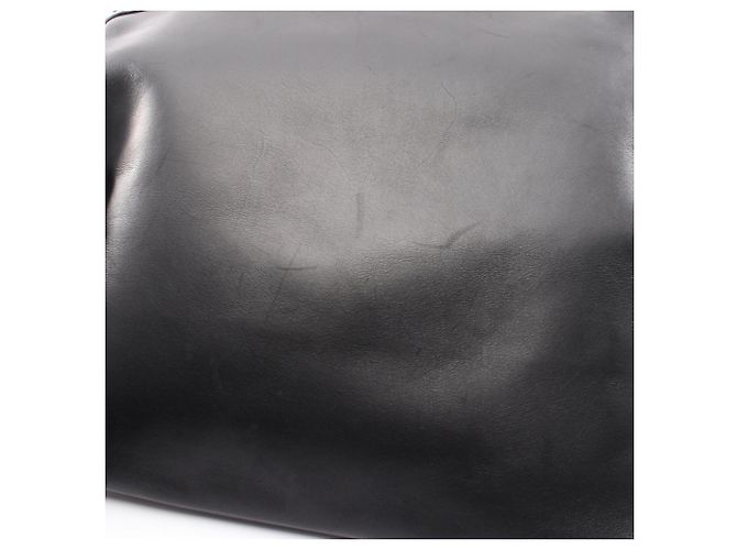 Borsa a tracolla in pelle nera Bottega Veneta Nero - vista 7