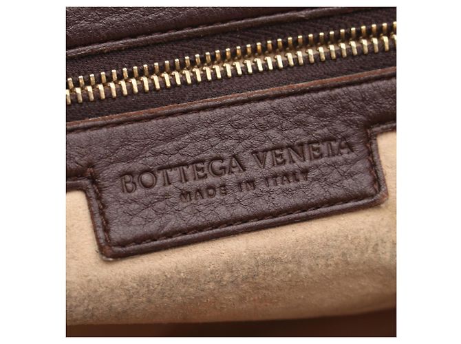 Borsa a tracolla in pelle marrone Bottega Veneta - vista 4