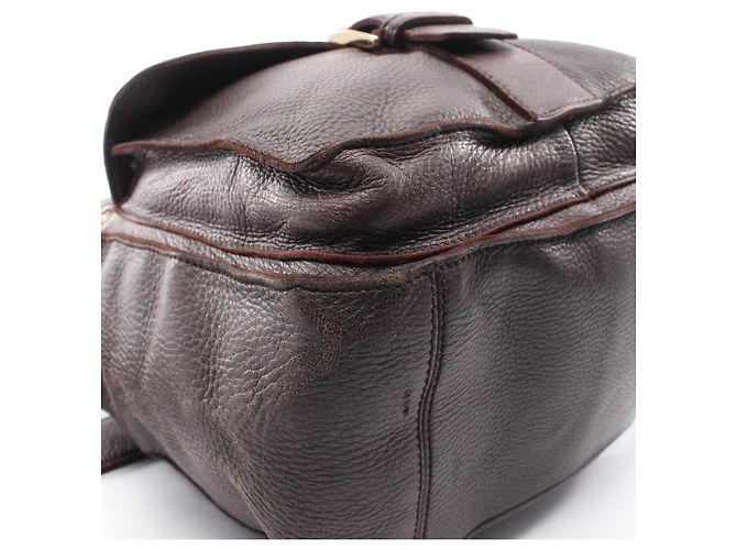 Borsa a tracolla in pelle marrone Bottega Veneta - vista 5