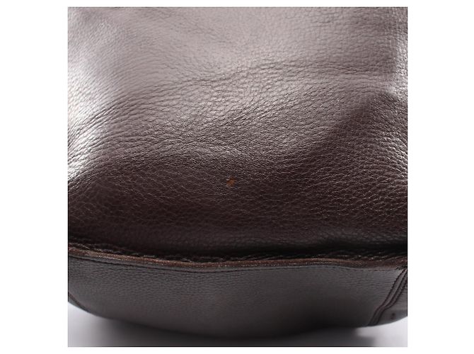 Borsa a tracolla in pelle marrone Bottega Veneta - vista 7