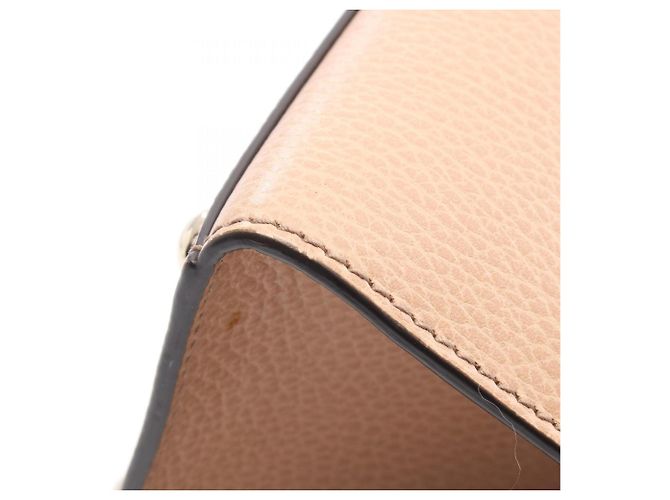 Borsa a 2 vie Gucci Soho Interlocking G Beige - vista 9