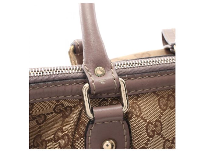 Gucci Sukey GG Canvas 2-Way Handtasche Braun Beige - Ansicht 7