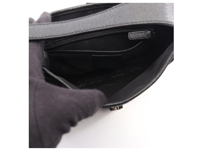 Borsa a tracolla Gucci Jackie Nero - vista 3