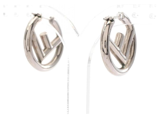 Fendi Silver Stud Ohrringe Silber - Ansicht 3