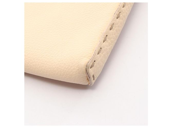 Borsa a tracolla in pelle Fendi Selleria Crudo - vista 13
