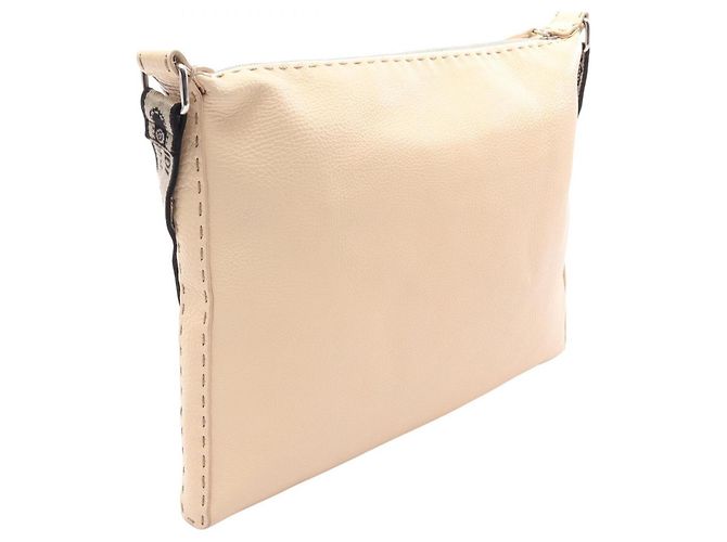 Borsa a tracolla in pelle Fendi Selleria Crudo - vista 2