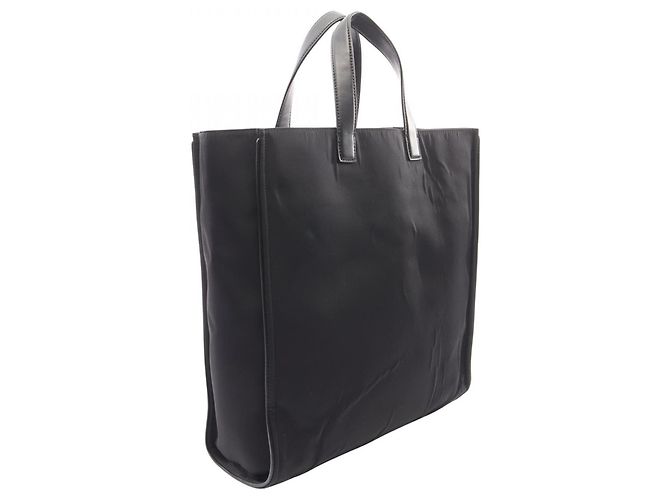 Borsa Tote Fendi Bugs Monster Nero Giallo - vista 2