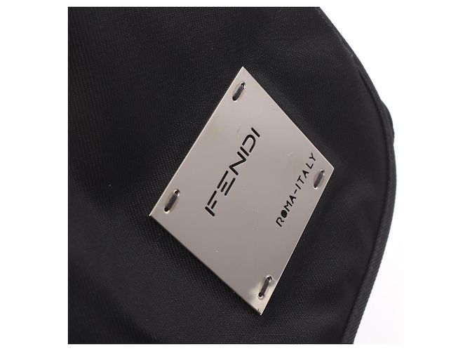 Borsa a tracolla in nylon Fendi Nero - vista 8