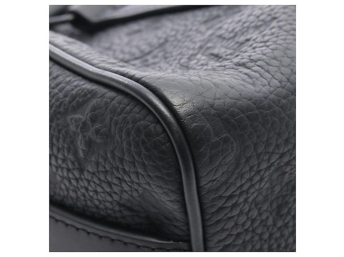Borsa Louis Vuitton Keepall Bandoulière 25 Nero - vista 5