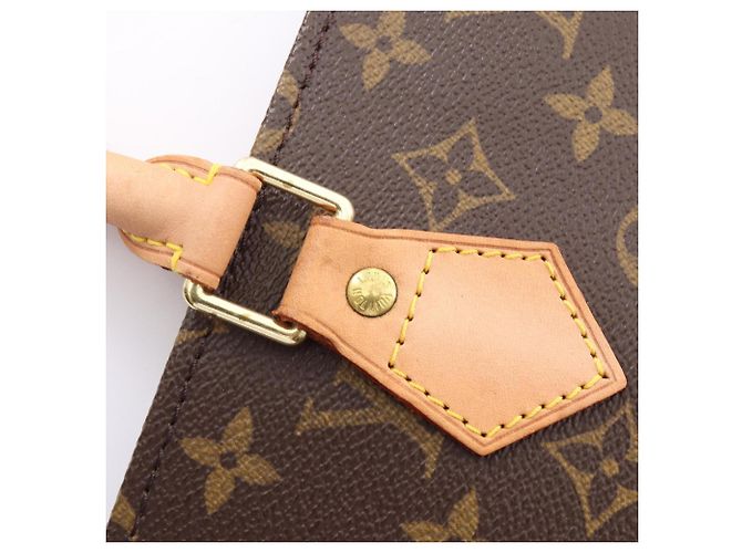 Louis Vuitton Sac Plat Tote Bag Marrone - vista 8