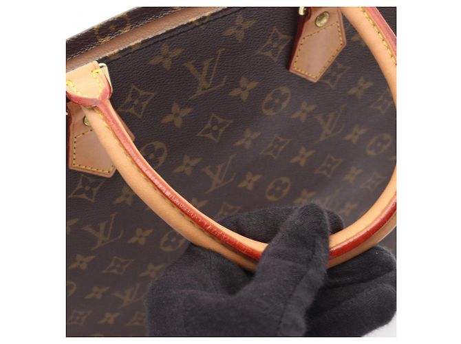 Louis Vuitton Sac Plat Tote Bag Marrone - vista 9