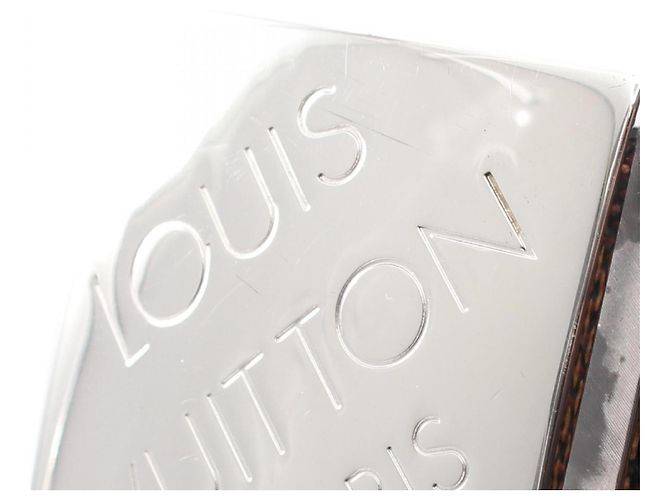 Louis Vuitton Damier Ebene Standard Gürtel Braun - Ansicht 12