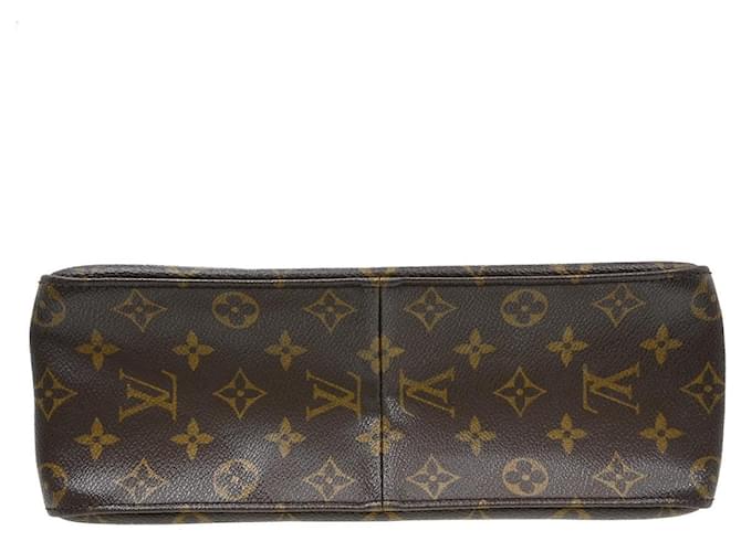 Louis Vuitton Monogram Looping Monogram Canvas GM Marrone - vista 7