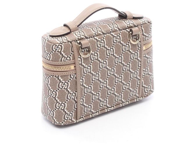 Bolso 2-Way Gucci GG Shadow Mini Castaño Multicolor - vista 2