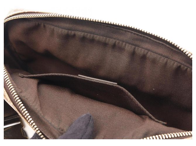 Borsa a tracolla Gucci GG Crystal Marrone Beige - vista 5