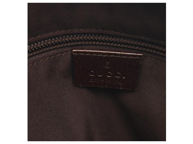 Borsa a Spalla Gucci GG Canvas Marrone Beige - vista 4