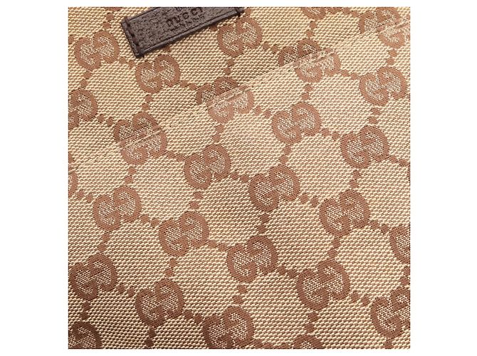 Borsa a Spalla Gucci GG Canvas Marrone Beige - vista 9