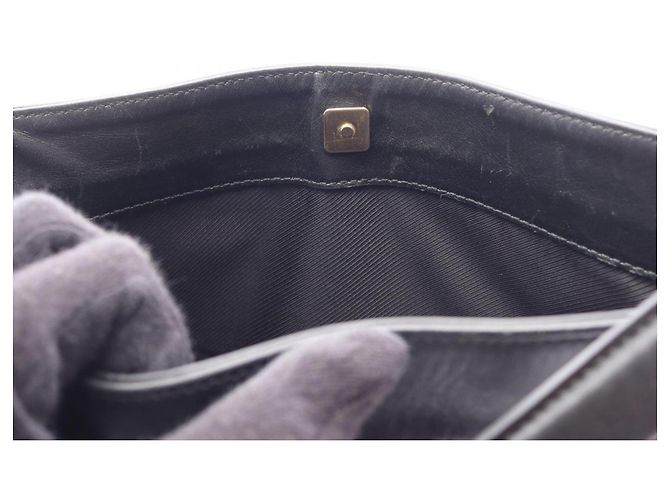 Borsa a Spalla Gucci GG Canvas Nero Beige - vista 6