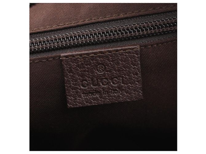 Borsa a Spalla Gucci GG Canvas Marrone Beige - vista 4
