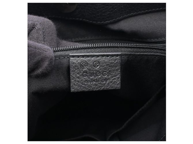 Borsa Tote Gucci GG Canvas Nero - vista 4