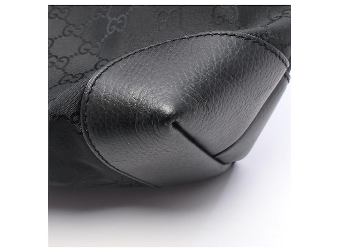 Borsa Tote Gucci GG Canvas Nero - vista 7