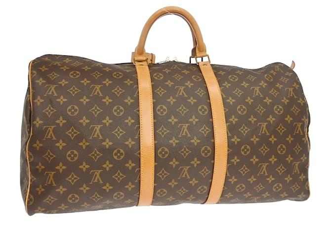 Louis Vuitton Keepall Monogram Canvas 55 Marrone - vista 2