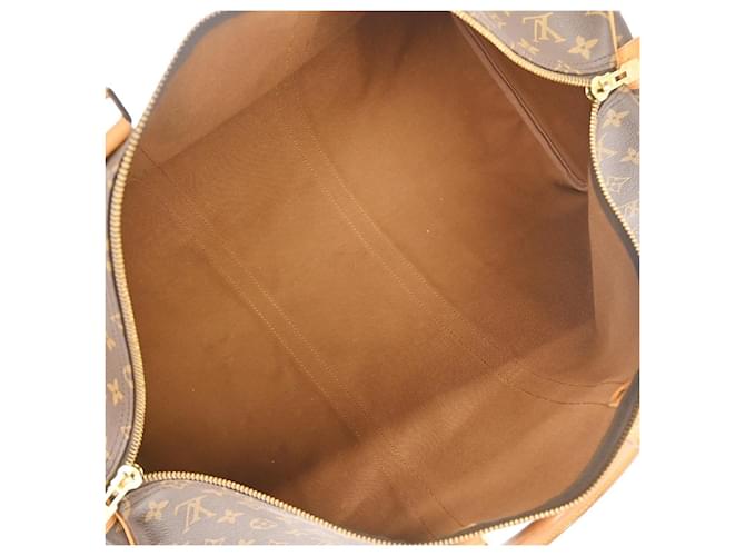 Louis Vuitton Keepall Monogram Canvas 55 Marrone - vista 3
