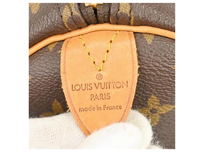 Louis Vuitton Keepall Monogram Canvas 55 Marrone - vista 4