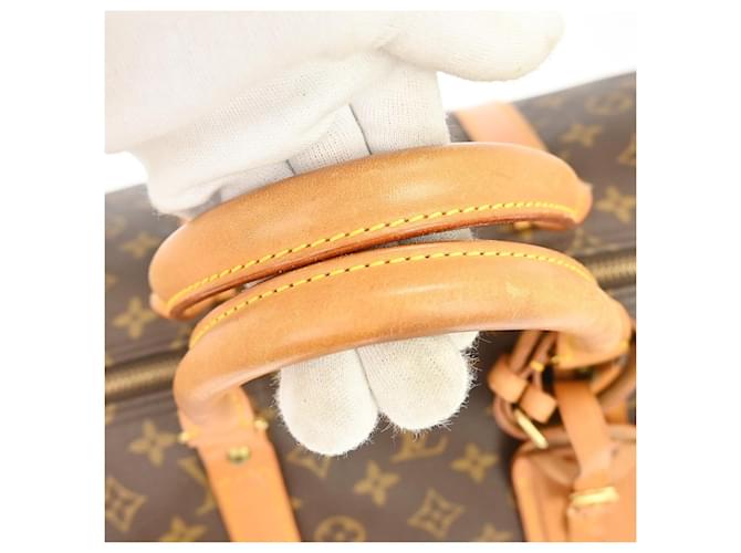 Louis Vuitton Keepall Monogram Canvas 55 Marrone - vista 6