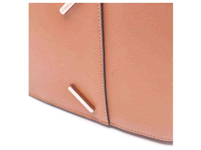 Borsa a mano Loewe Hammock Small 2-Way in pelle Marrone - vista 12