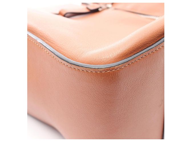 Borsa a mano Loewe Hammock Small 2-Way in pelle Marrone - vista 16