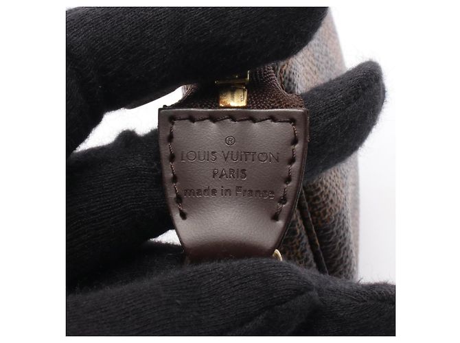 Louis Vuitton Mini Pochette Accessoires Marrone Rosso - vista 4