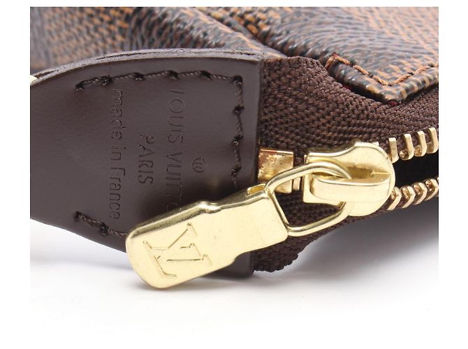 Louis Vuitton Mini Pochette Accessoires Marrone Rosso - vista 6