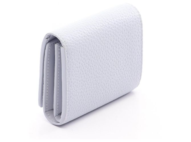 Louis Vuitton Portefeuille Capucines Tiny Geldbörse Blau - Ansicht 2