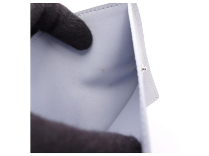 Louis Vuitton Portefeuille Capucines Tiny Geldbörse Blau - Ansicht 7