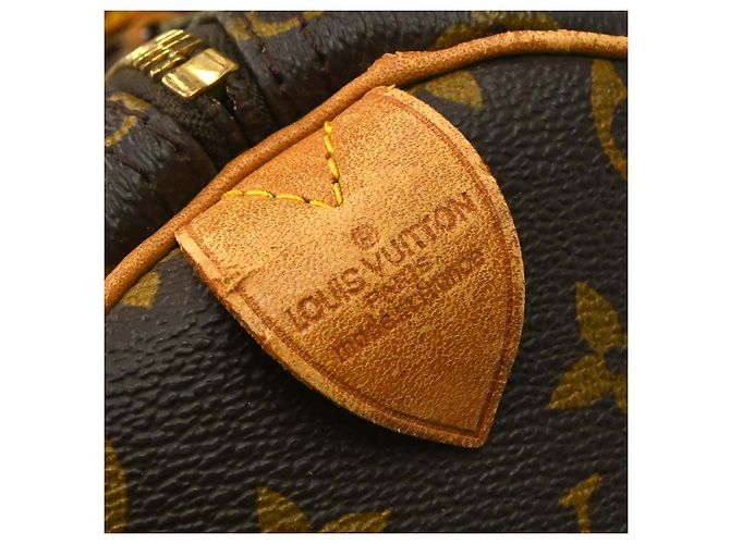 Borsa Keepall Louis Vuitton Monogram Canvas 50 Marrone - vista 4