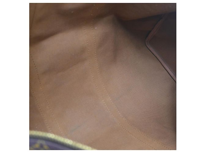 Louis Vuitton Keepall Monogram Canvas 50 Marrone - vista 3