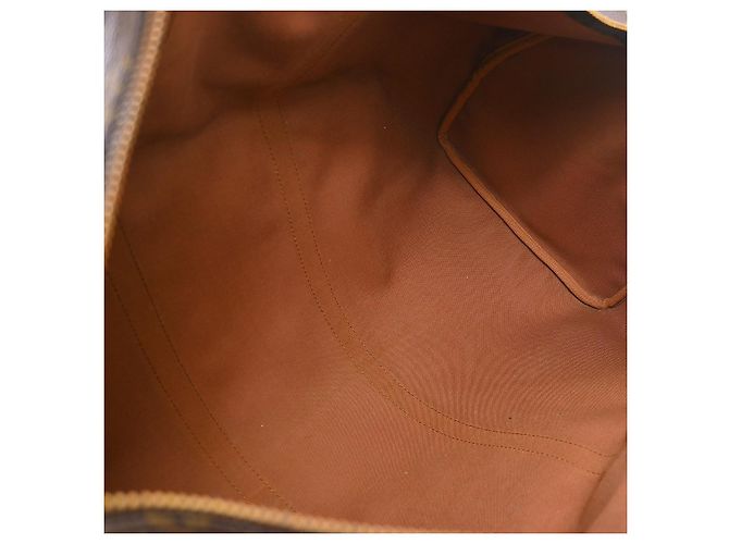 Louis Vuitton Keepall Monogram Canvas 55 Marrone - vista 3