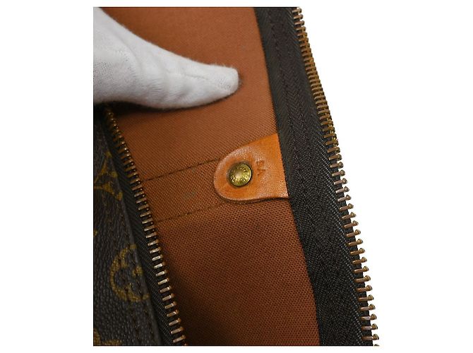 Louis Vuitton Keepall Monogram Canvas 55 Marrone - vista 5