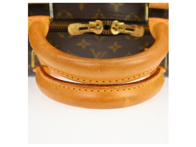 Borsa Keepall Louis Vuitton Monogram Canvas 55 Marrone - vista 6