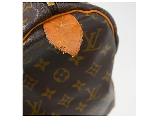 Louis Vuitton Keepall Monogram Canvas 45 Marrone - vista 4