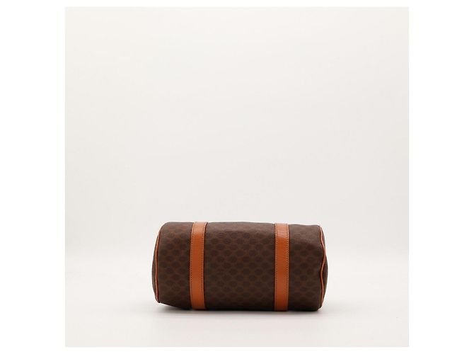 Céline Celine Bolso Boston Monogram Macadam Castaño Monograma - vista 5