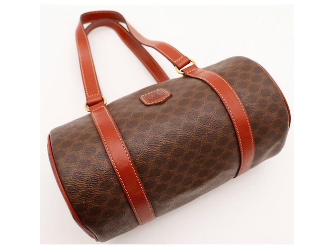 Céline Celine Monogram Boston Tasche Braun - Ansicht 6