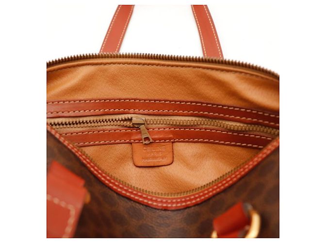 Céline Celine Monogram Boston Tasche Braun - Ansicht 8