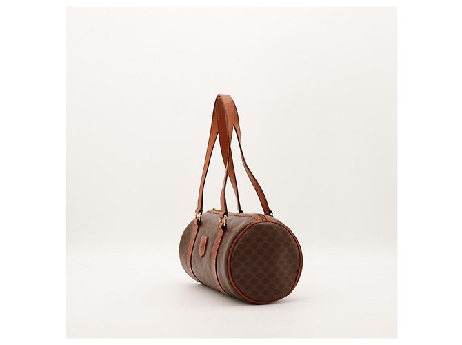 Céline Celine Macadam Monogram Boston Bag Braun Monogramm - Ansicht 2
