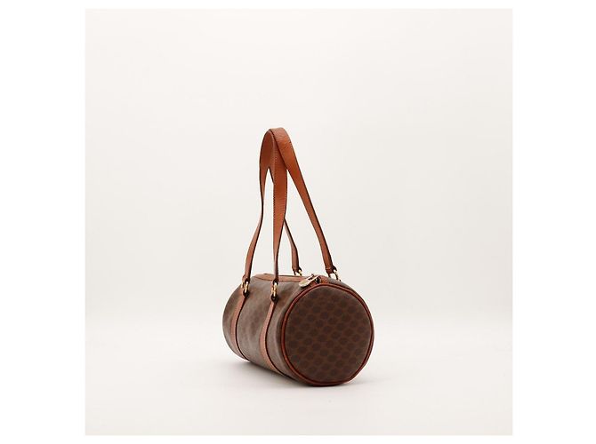 Céline Celine Macadam Monogram Boston Bag Braun Monogramm - Ansicht 4